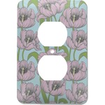 Wild Tulips Electric Outlet Plate