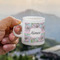 Wild Tulips Single Shot Espresso Cup - Single (Personalized)