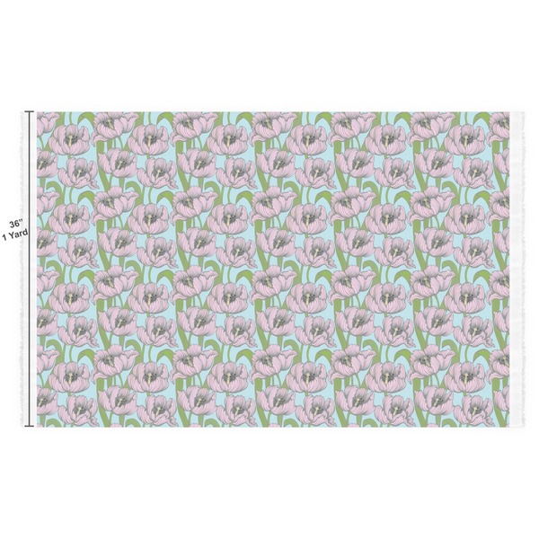 Wild Tulips Fabric Full Yard