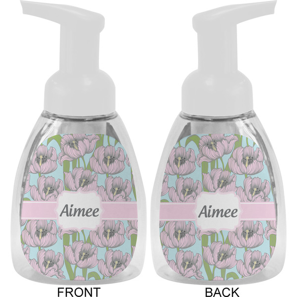 Wild Tulips Foam Soap Bottle Approval - White