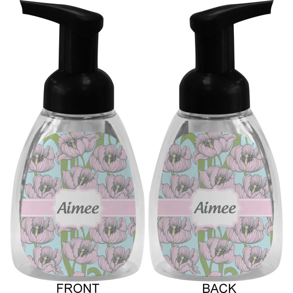 Wild Tulips Foam Soap Bottle (Front & Back)