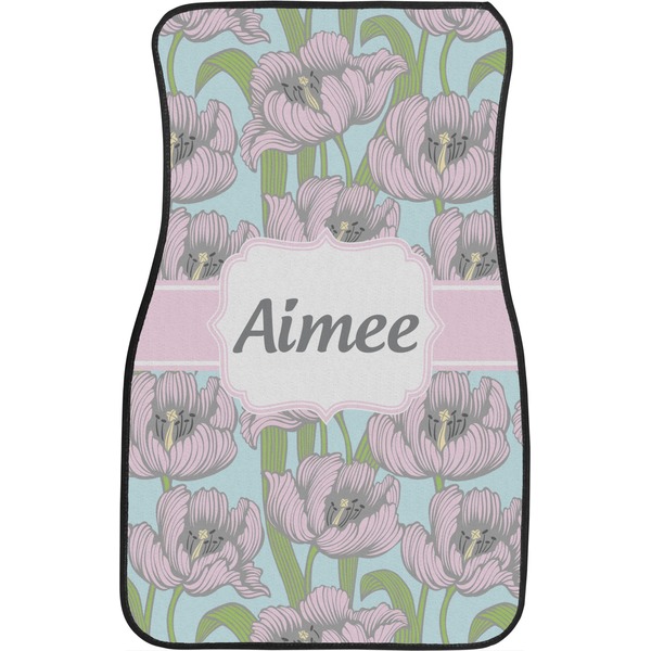 Wild Tulips Custom Car Floor Mats (Front Seat)