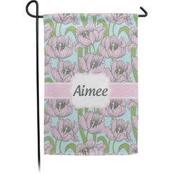 Wild Tulips Garden Flag (Personalized)