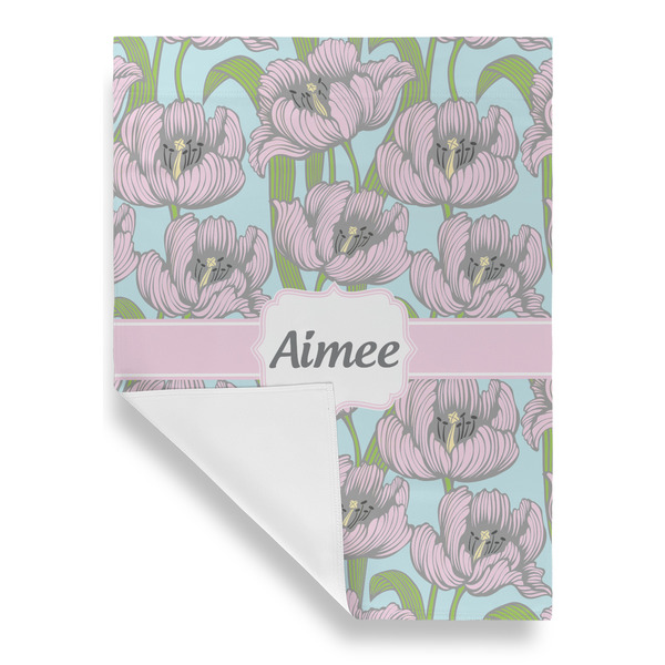 Wild Tulips Garden Flags - Large - Single Sided - FRONT FOLDED