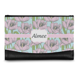 Wild Tulips Genuine Leather Women's Wallet - Small (Personalized)