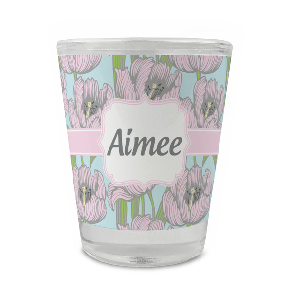 Wild Tulips Glass Shot Glass - Standard - FRONT