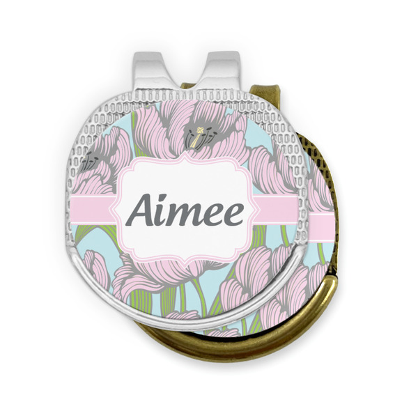 Wild Tulips Golf Ball Marker Hat Clip - PARENT/MAIN