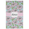 Wild Tulips Golf Towel - Poly-Cotton Blend w/ Name or Text