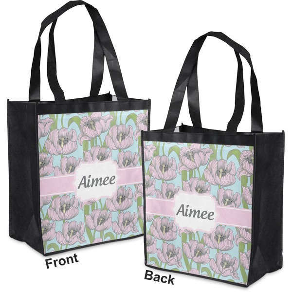 Wild Tulips Grocery Bag - Apvl