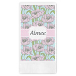 Wild Tulips Guest Towels - Full Color (Personalized)