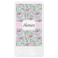 Wild Tulips Guest Towels - Full Color (Personalized)