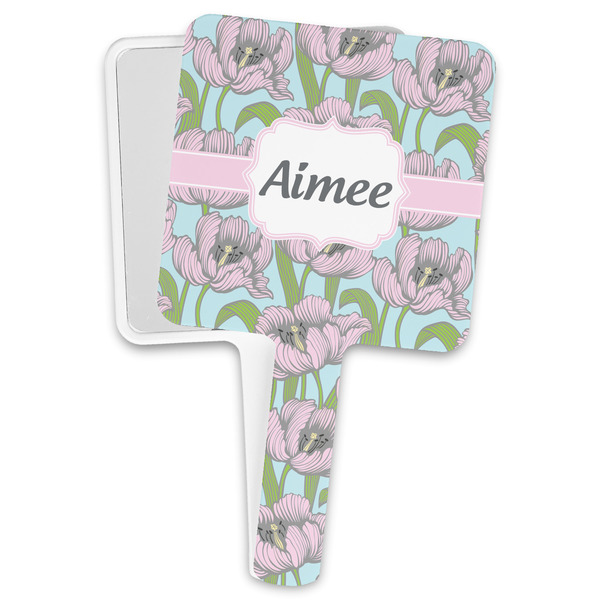 Custom Wild Tulips Hand Mirror (Personalized)
