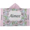 Wild Tulips Kids Hooded Towel (Personalized)