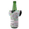 Wild Tulips Jersey Bottle Cooler - ANGLE (on bottle)