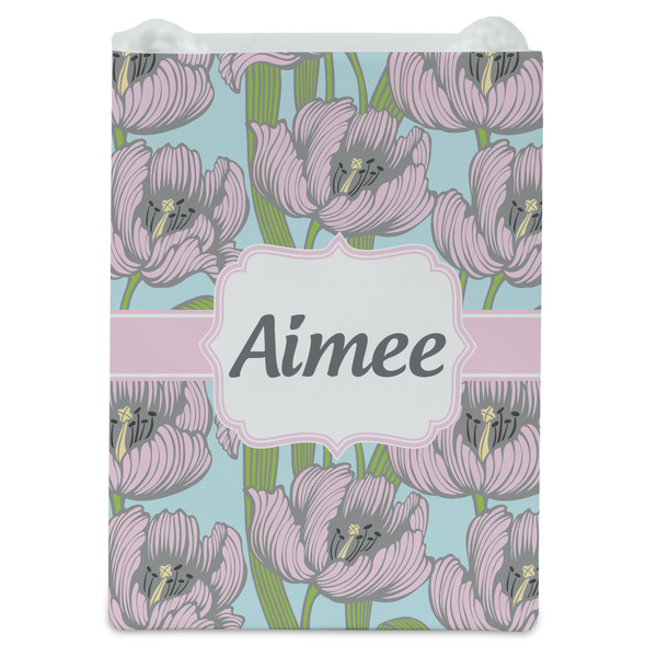 Wild Tulips Jewelry Gift Bag - Gloss - Front