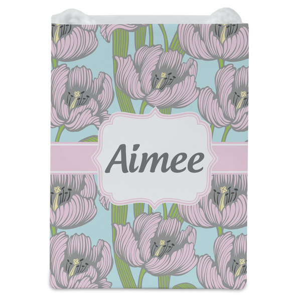 Wild Tulips Jewelry Gift Bag - Matte - Front