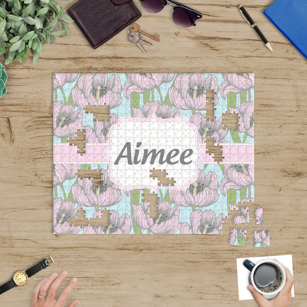 Wild Tulips Jigsaw Puzzle 500 Piece - In Context