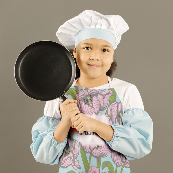 Wild Tulips Kid's Aprons - Medium - Lifestyle