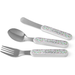 Wild Tulips Kid's Flatware (Personalized)