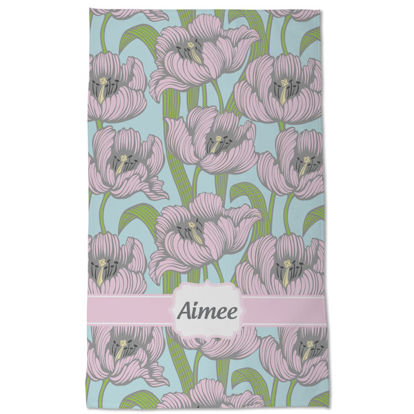 Wild Tulips Kitchen Towel - Poly Cotton - Full Front