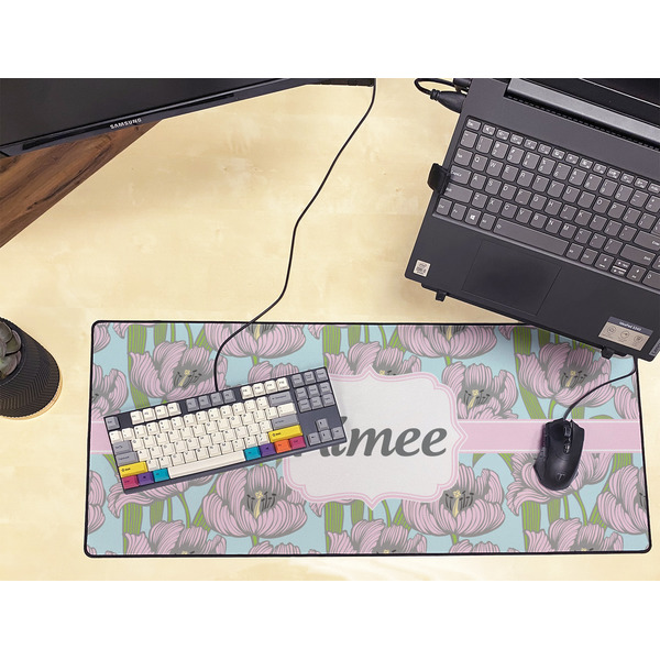 Wild Tulips Large Gaming Mats - LIFESTYLE