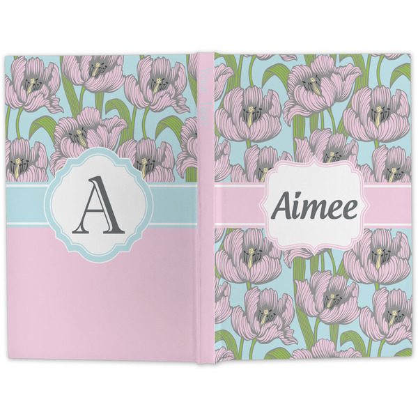 Wild Tulips Large Hard Cover Journal - Apvl