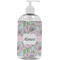 Wild Tulips Plastic Soap / Lotion Dispenser (16 oz - Large - White) (Personalized)