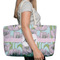 Wild Tulips Large Rope Tote Bag - In Context View
