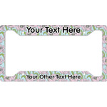 Wild Tulips License Plate Frame (Personalized)
