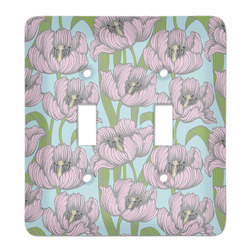 Wild Tulips Light Switch Cover (2 Toggle Plate)
