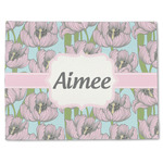 Wild Tulips Single-Sided Linen Placemat - Single w/ Name or Text