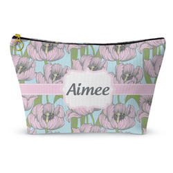 Wild Tulips Makeup Bag - Large - 12.5"x7" (Personalized)