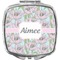 Wild Tulips Compact Makeup Mirror (Personalized)