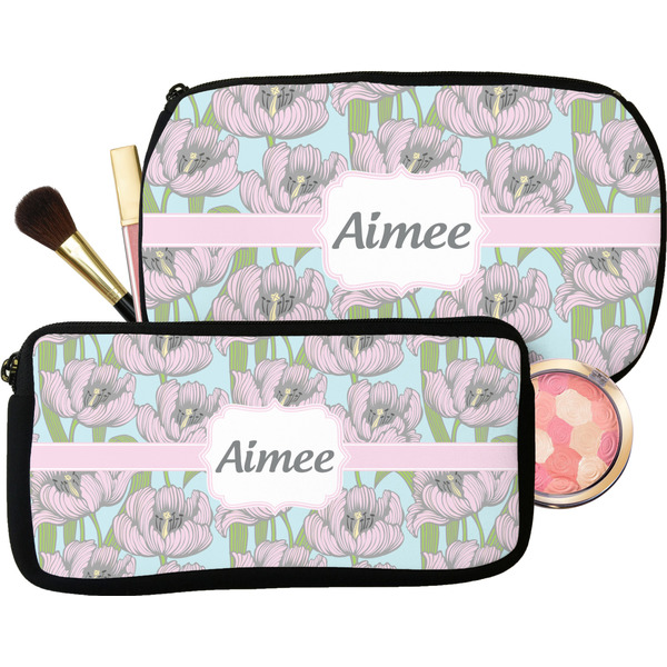 Wild Tulips Makeup / Cosmetic Bags (Select Size)