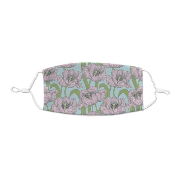 Custom Wild Tulips Kid's Cloth Face Mask - XSmall