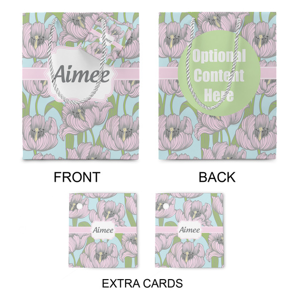 Wild Tulips Medium Gift Bag - Approval