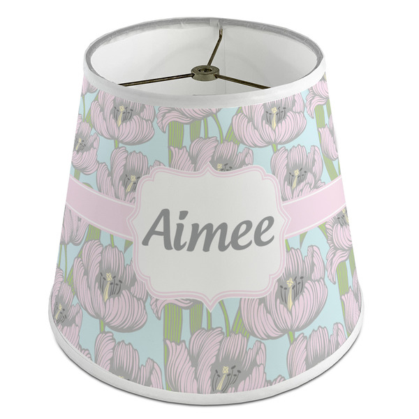 Custom Wild Tulips Empire Lamp Shade (Personalized)
