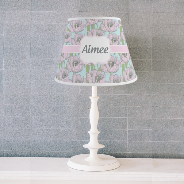 Wild Tulips Poly Film Empire Lampshade - Lifestyle