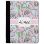 Wild Tulips Notebook Padfolio w/ Name or Text