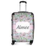 Wild Tulips Suitcase - 24" Medium - Checked (Personalized)