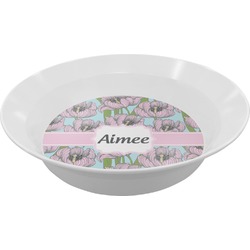 Wild Tulips Melamine Bowl (Personalized)