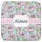 Wild Tulips Memory Foam Bath Mat - 48"x48" (Personalized)