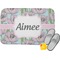 Wild Tulips Memory Foam Bath Mat (Personalized)