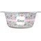 Wild Tulips Stainless Steel Dog Bowl - Medium (Personalized)