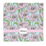 Wild Tulips Microfiber Dish Rag (Personalized)