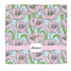 Wild Tulips Microfiber Dish Rag (Personalized)