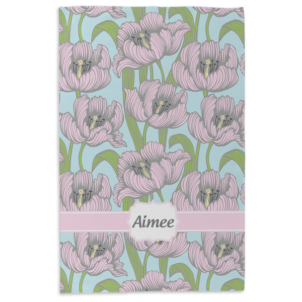 Wild Tulips Microfiber Dish Towel - APPROVAL