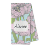 Wild Tulips Kitchen Towel - Microfiber (Personalized)