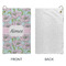 Wild Tulips Microfiber Golf Towels - Small - APPROVAL