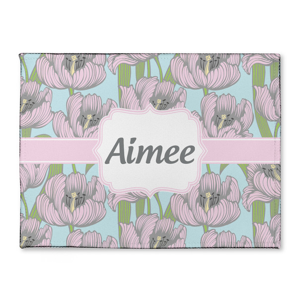 Custom Wild Tulips Microfiber Screen Cleaner (Personalized)